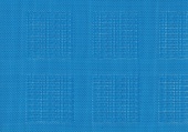 фото Термосалфетка пластиковая плетеная 45*30 Мультидом Квадраты FJ10-11
