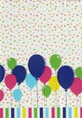 фото Скатерть бумажная одноразовая 120*180 Duni Balloons & Confetti 173453