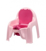 фото Горшок - стульчик детский Альтернатива м1528 розовый