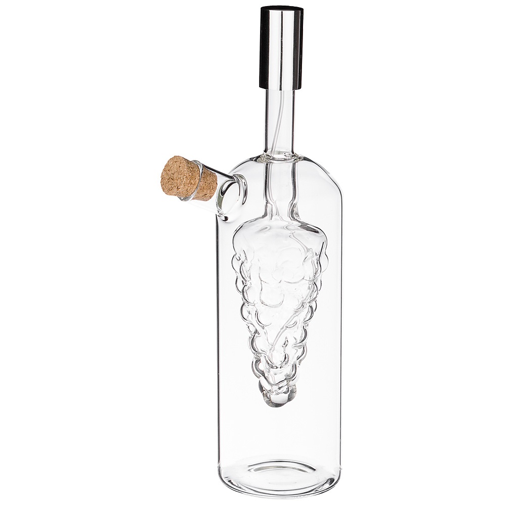 фото Бутылка для масла и уксуса с распылителем стеклянная 0,2л Agness 250-124