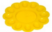 фото Тарелка для яиц и кулича пластиковая d30 Sagat Пасха СА195