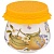 фото Банка фарфоровая для меда, варенья с силиконовой крышкой 0,18л Lefard Прованс Лимоны 359-797