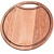 фото Доска разделочная для подачи деревянная круглая d30 Mayer & Boch mb40030