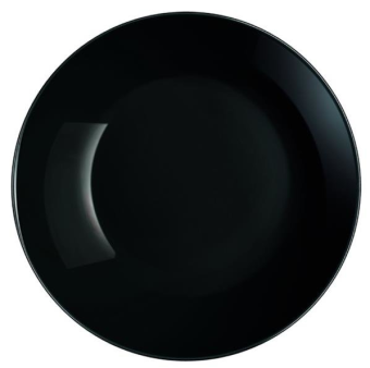 фото Тарелка суповая стеклянная d20 Luminarc Diwali Black Р0787