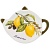 фото Подставка для чайных пакетиков керамическая Agness Лемон Три 358-1596