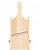 фото Шинковка - доска для капусты деревянная регулируемая 1 нож Лесниково ШК