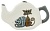 фото Подставка для чайных пакетиков керамическая Lefard Озорные Коты 188-191